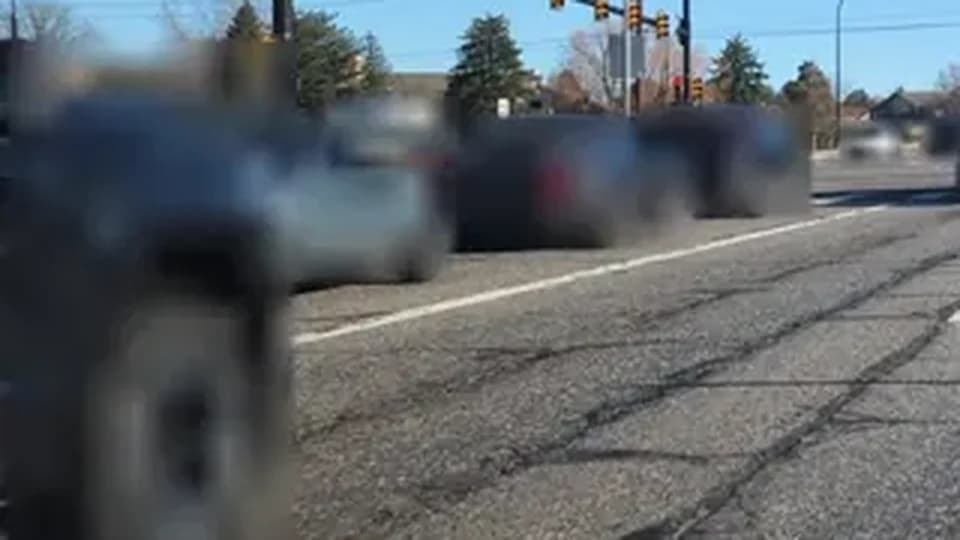 ARTIE capture of an intersection where every passing vehicle is blurred