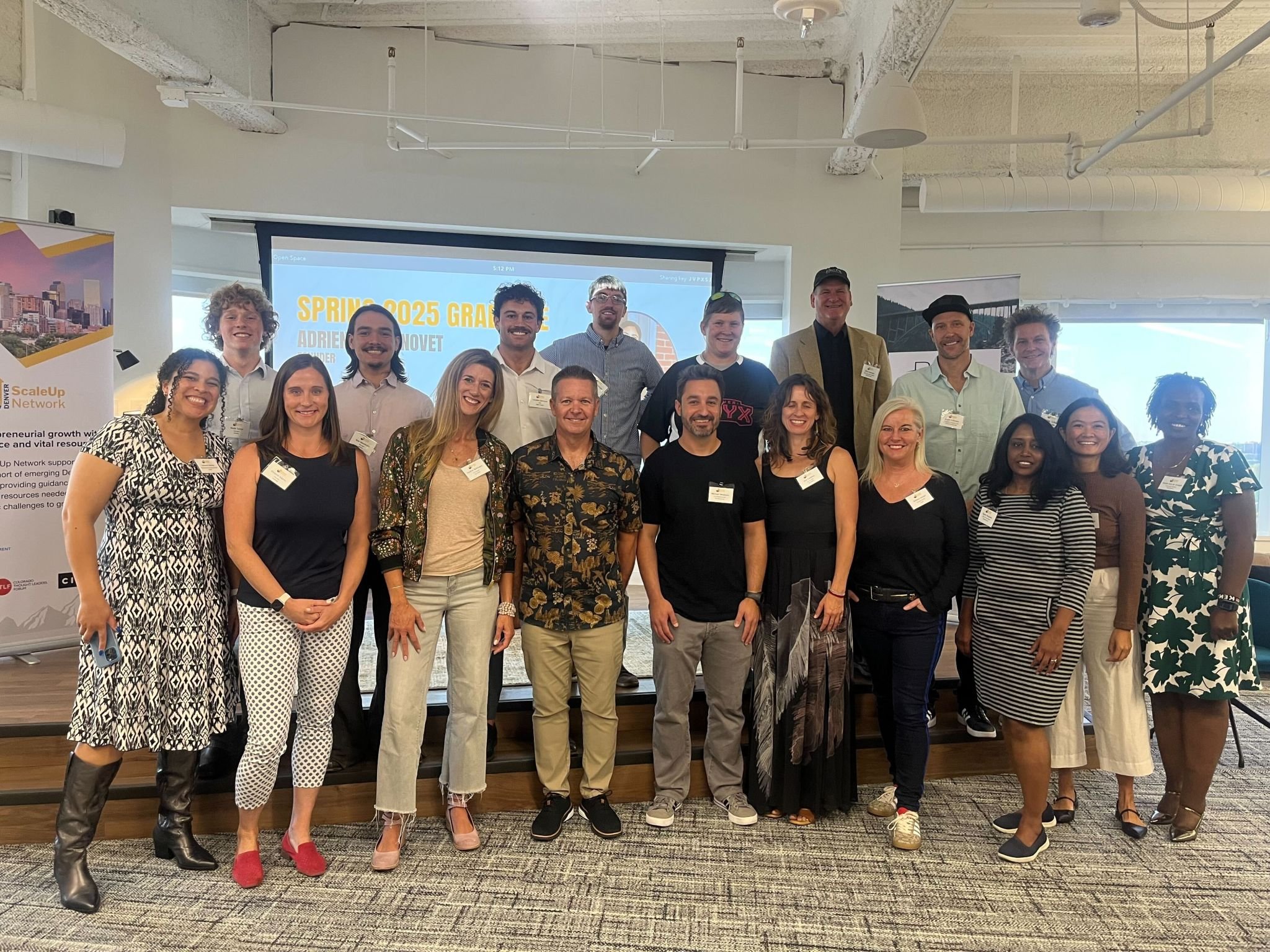 Denver ScaleUp Network (DenSUN) Fall 2025 cohort photo (BEN Colorado)